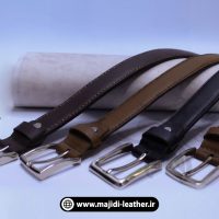 تصویر 2 انواع کمربند چرمی دولایه چرم طبیعی مردانه