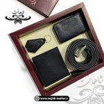 تصویر 1 ست‌هدیه مردانه چرم طبیعی