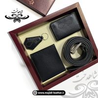 تصویر 1 ست‌هدیه مردانه چرم طبیعی
