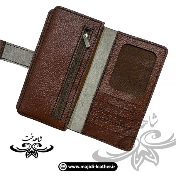 تصویر 2 کیف پول سه لت چرمی