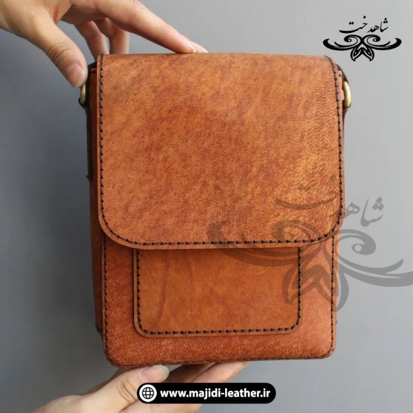 کیف دوشی کد1001 رنگ عسلی