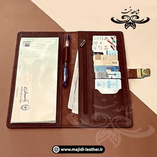تصویر 1 الگوی کیف دسته چکی کد1016